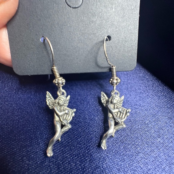 Jewelry - Sterling Silver Angel Earrings
